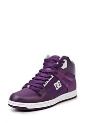 Кеды женские DC Shoes DC329AWCFQ69, фиолетовые