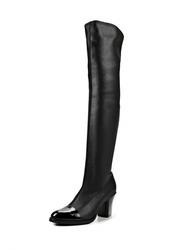 Женские ботфорты на каблуке Grand Style GR025AWCDD73, черные высокие