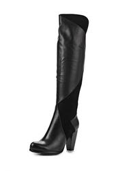 Женские ботфорты на каблуке ТОФА TO012AWCLD97, черные