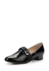 фото Туфли на толстом каблуке Vitacci VI060AWCJF67, черные лаковые