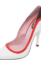 Женские туфли на каблуке Fornarina PEFAW8732WKAA540, белые кожаные