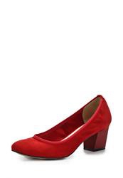 фото Туфли на толстом каблуке Elche EL242AWBGB09, красные