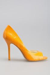 Туфли на высоком каблуке Gml 003-10, желтые