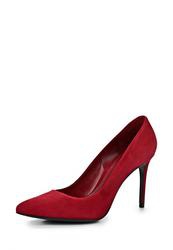 фото Туфли женские на шпильке Schutz SC963AWCMO27, красные замшевые